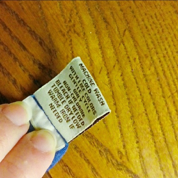 Ombre blue and gray animal print scarf - Picture 3 of 3